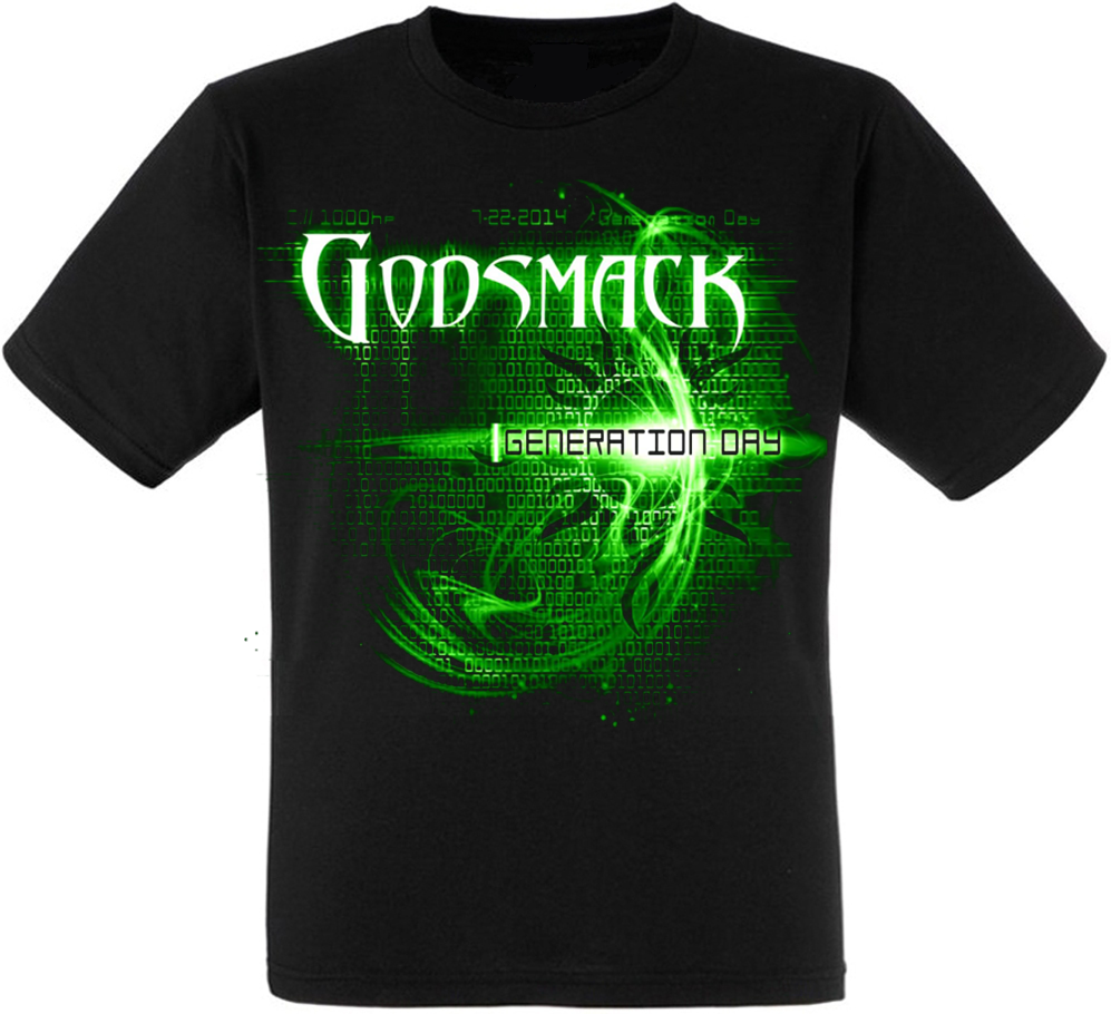 

Футболка Fat Cat Godsmack "Generation Day"  12872, Футболка Fat Cat Godsmack "Generation Day" L 12872