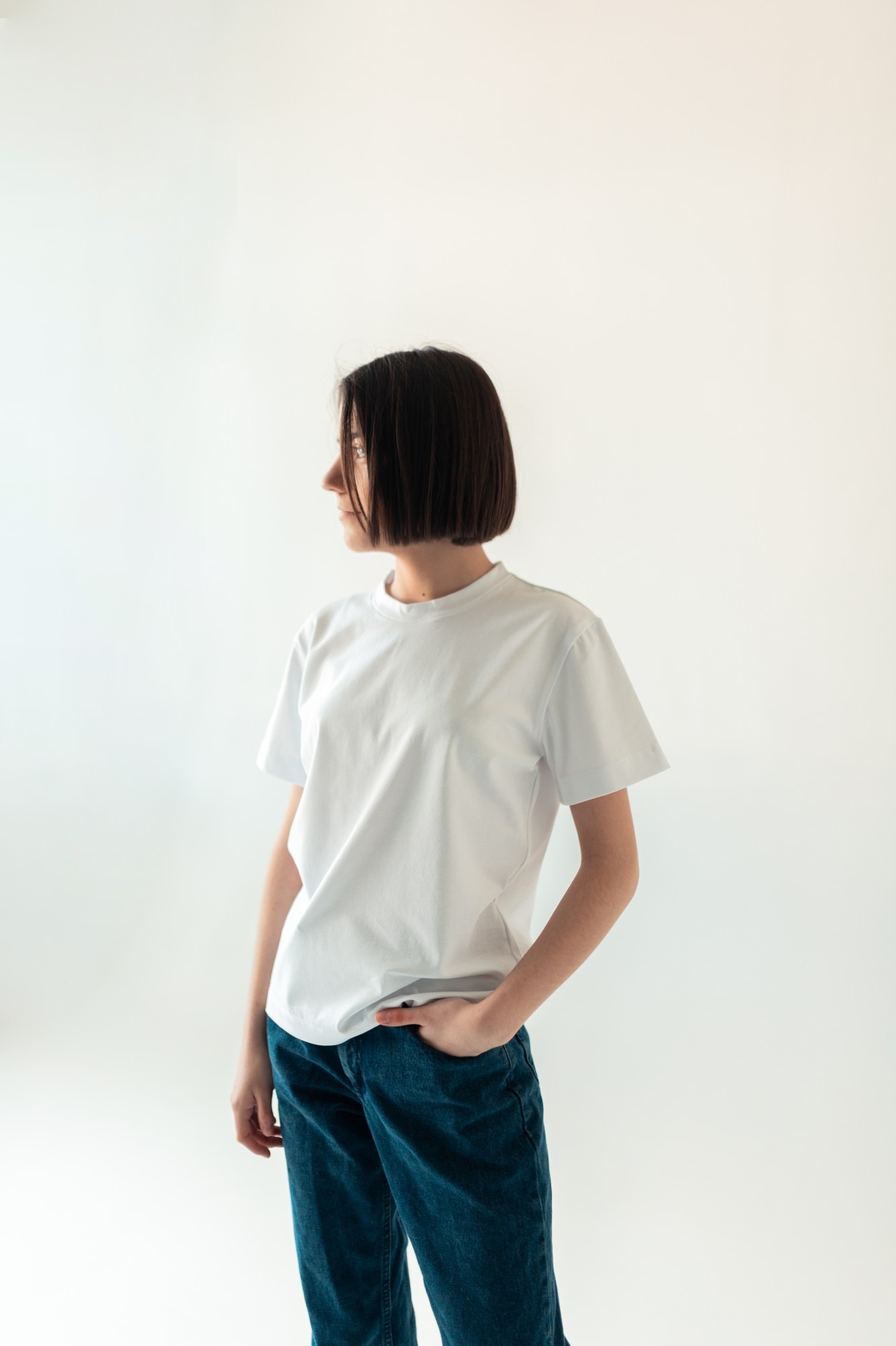 

Футболка Rozmova Basic XL Белая