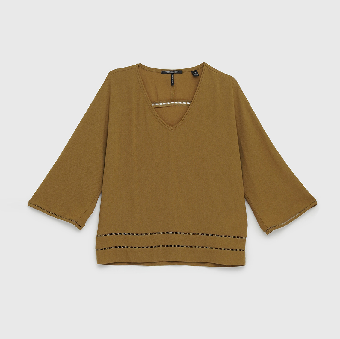 

Блузка Scotch&Soda 136775b02 S Хаки