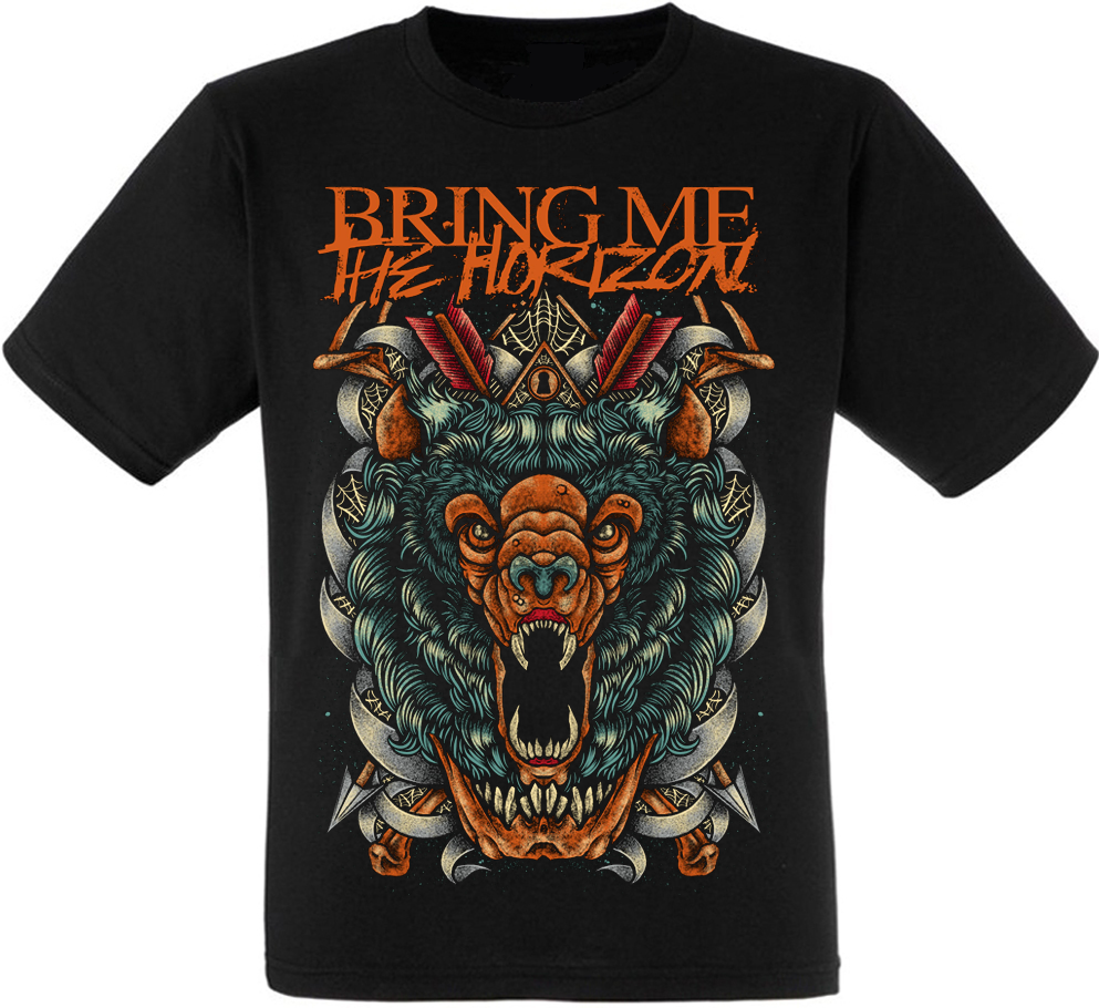 

Футболка Fat Cat Bring Me The Horizon "Arrow Bear"  13164, Футболка Fat Cat Bring Me The Horizon "Arrow Bear" XL 13164