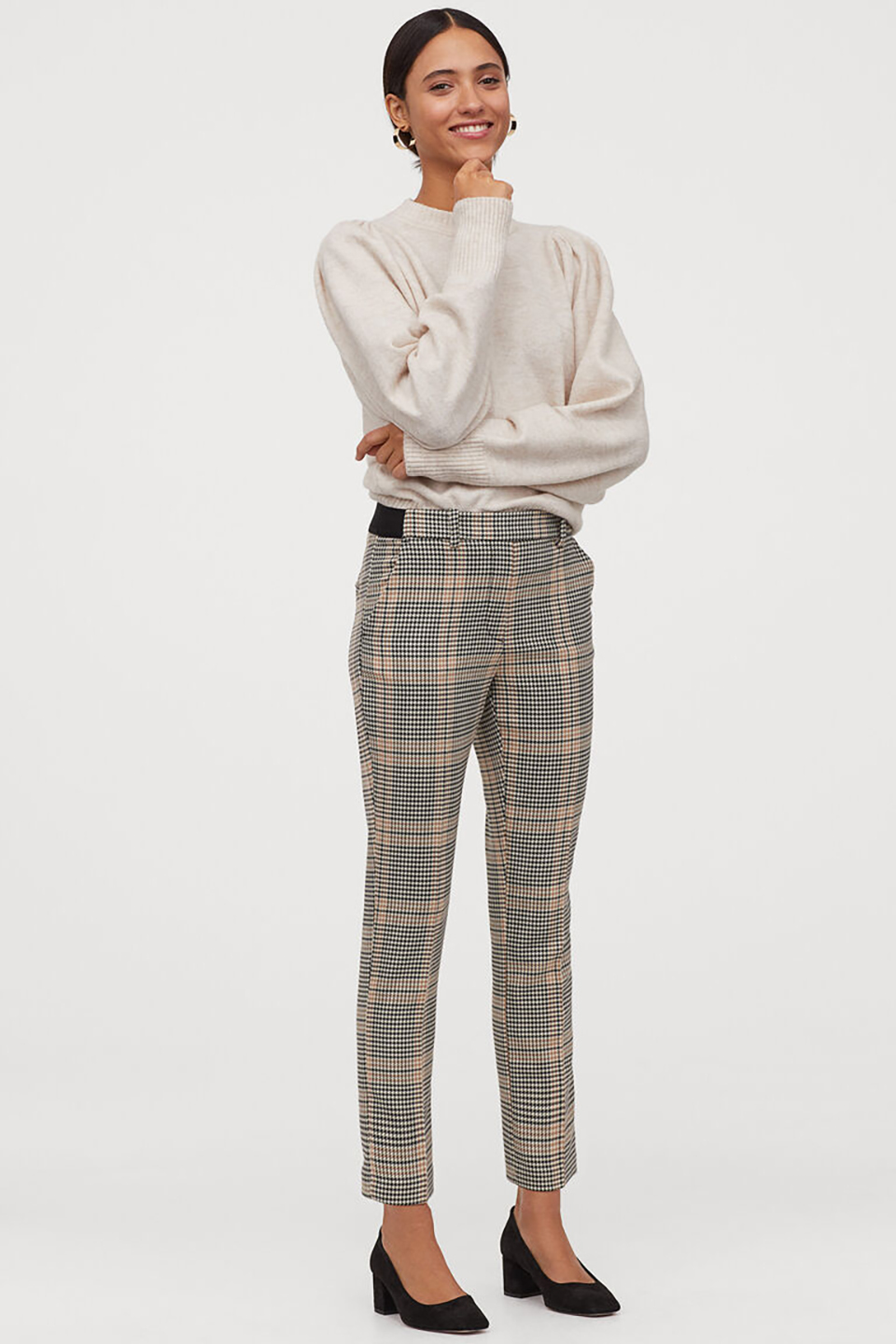 

Брюки H&M 752814b05 36 Бежевые