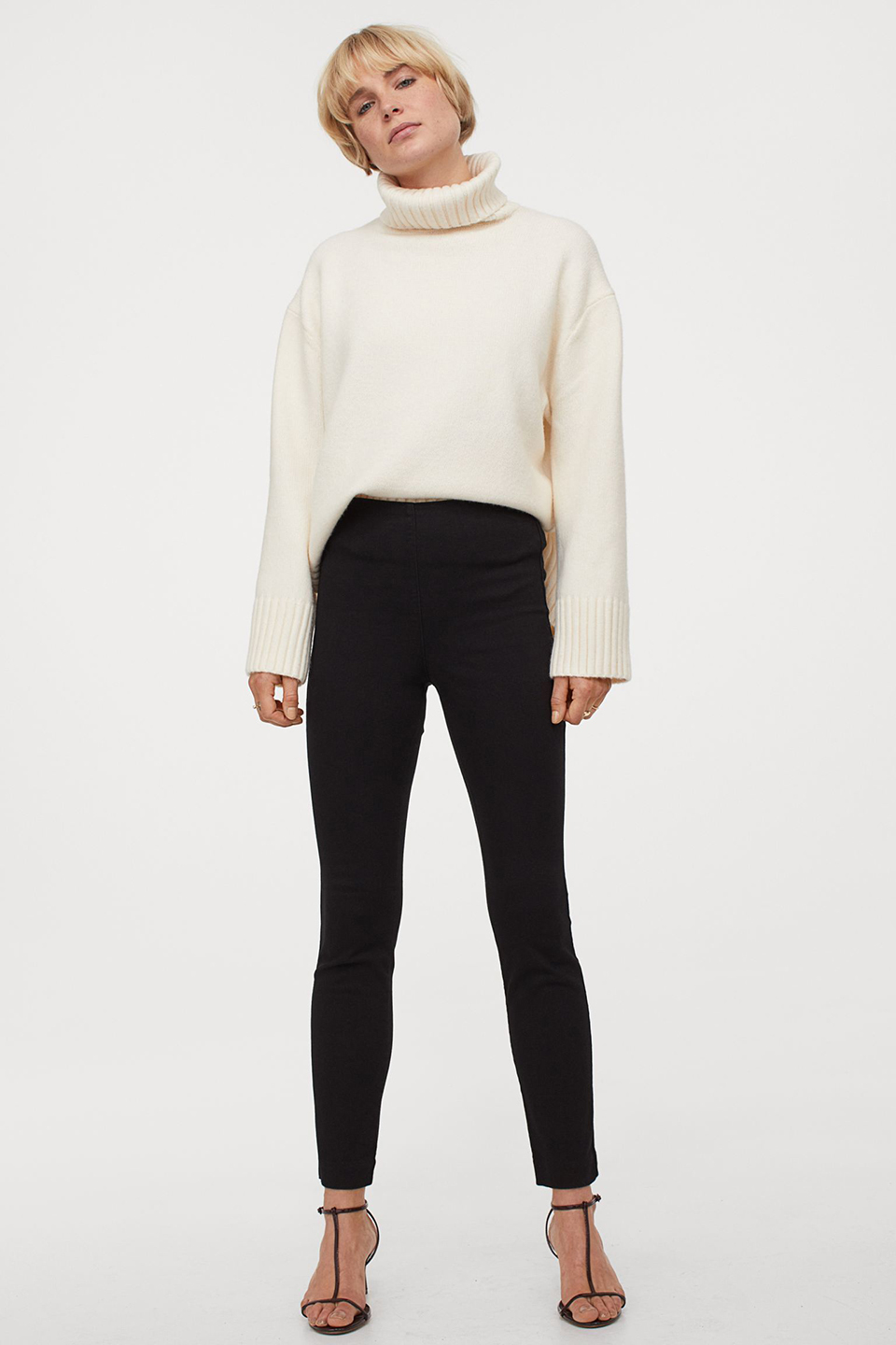 

Брюки H&M 7962101b06 38 Черные