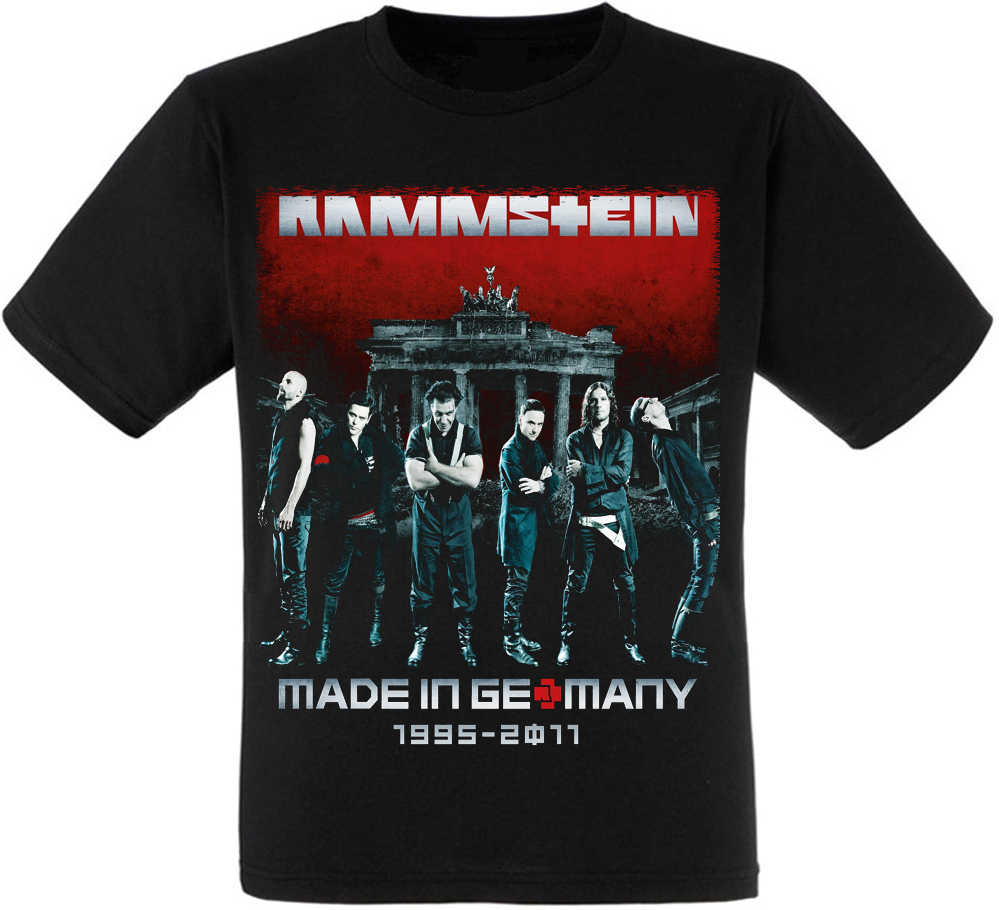 

Футболка Fat Cat Rammstein "Made in Germany 1995–2011"  13006, Футболка Fat Cat Rammstein "Made in Germany 1995–2011" M 13006