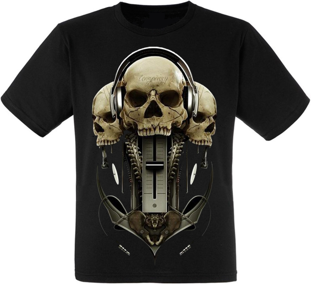 

Футболка Fat Cat Skulls with Headphones  12745, Футболка Fat Cat Skulls with Headphones M 12745