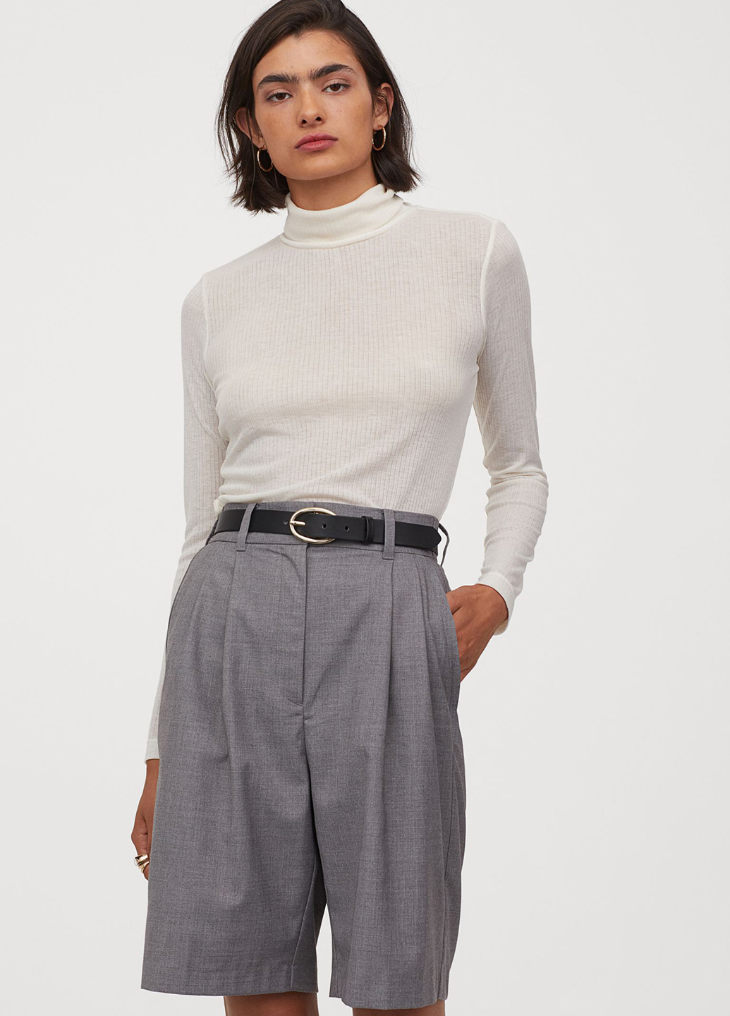 

Водолазка H&M 865929b03 M Молочная