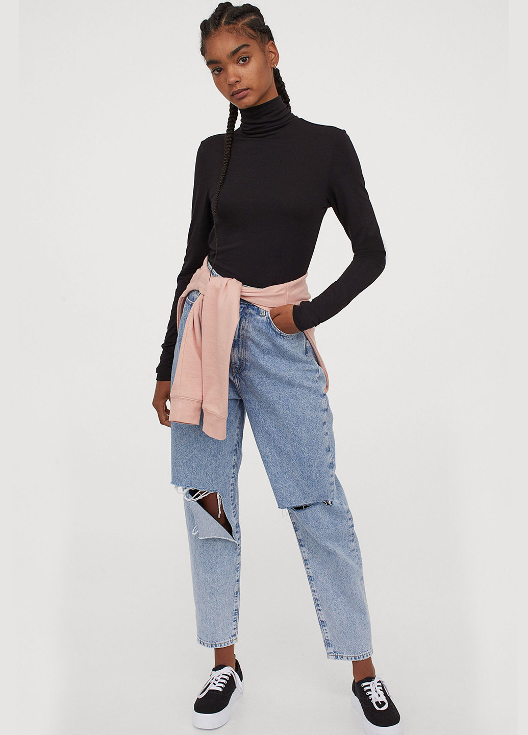 

Водолазка H&M 772902b03 S Черная