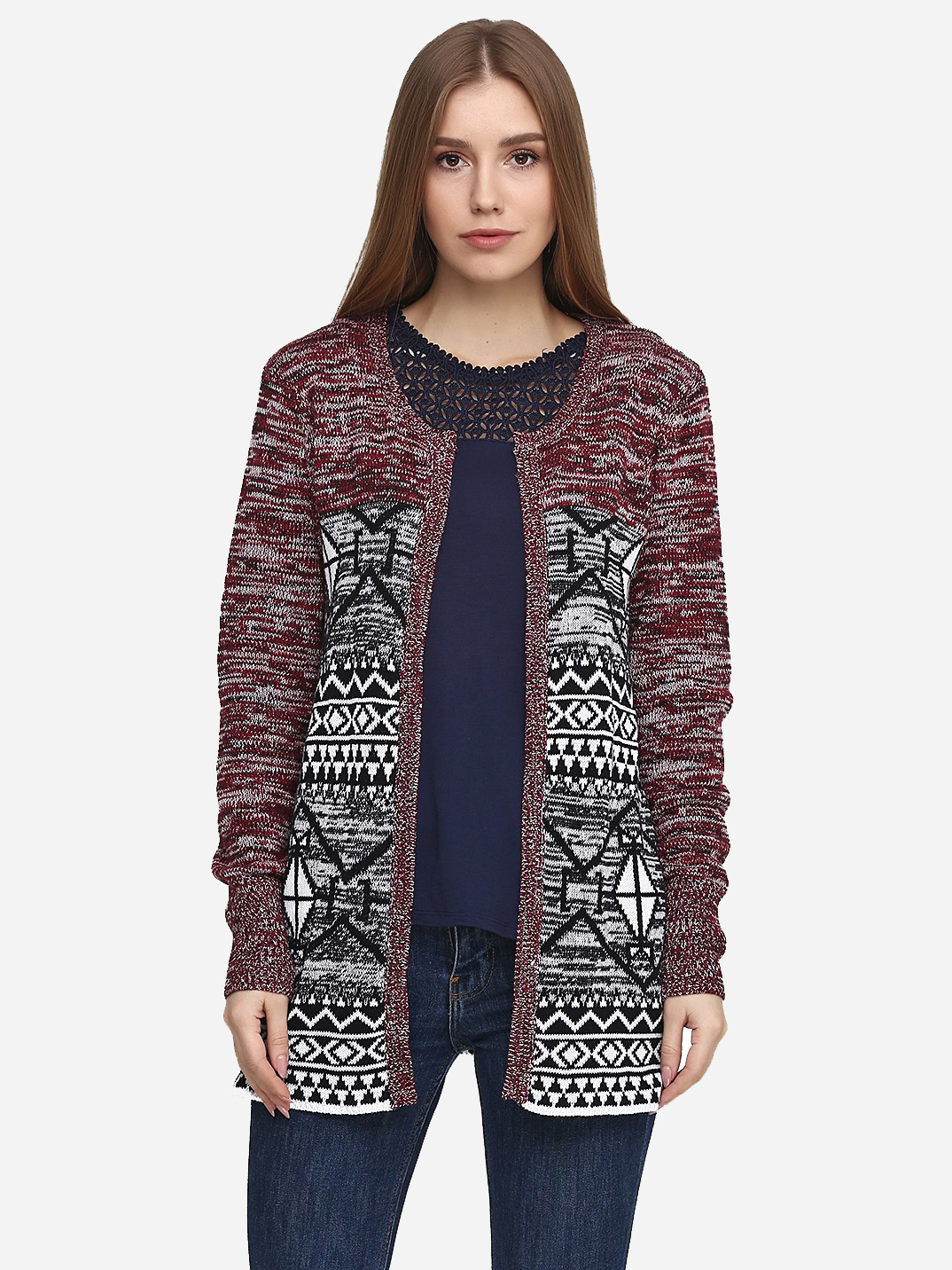 

Кардиган Esmara 278157b01 S Бордовый