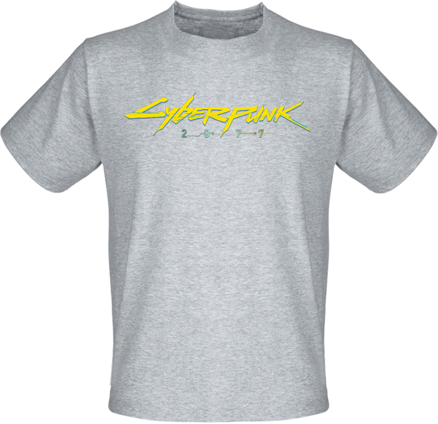 

Футболка Fat Cat Cyberpunk 2077 Yellow Logo (меланж)  29294, Футболка Fat Cat Cyberpunk 2077 Yellow Logo (меланж) S 29294
