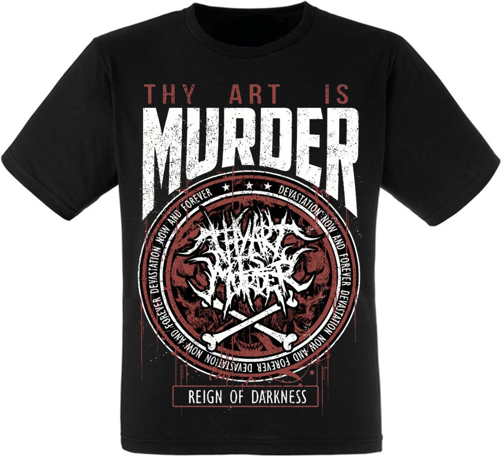 

Футболка Fat Cat Thy Art Is Murder "Reign Of Darkness"  12047, Футболка Fat Cat Thy Art Is Murder "Reign Of Darkness" M 12047