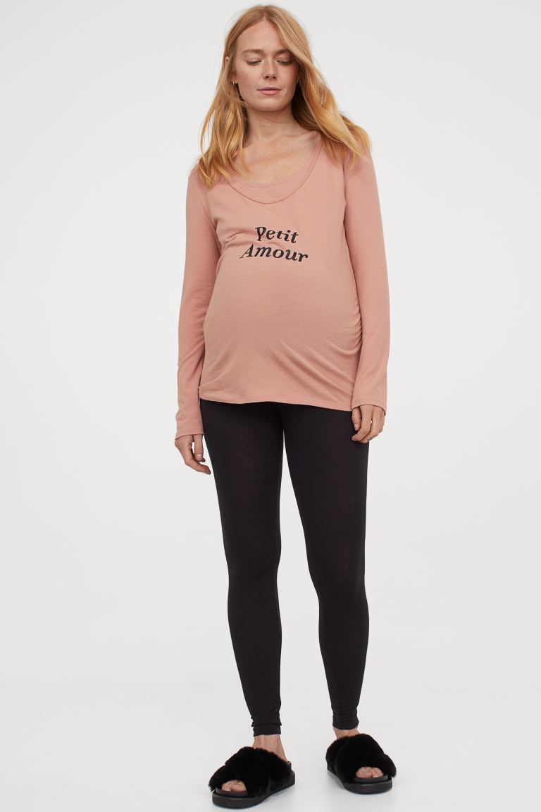 

Лонгслив для беременных H&M 796794b07 L Розовый