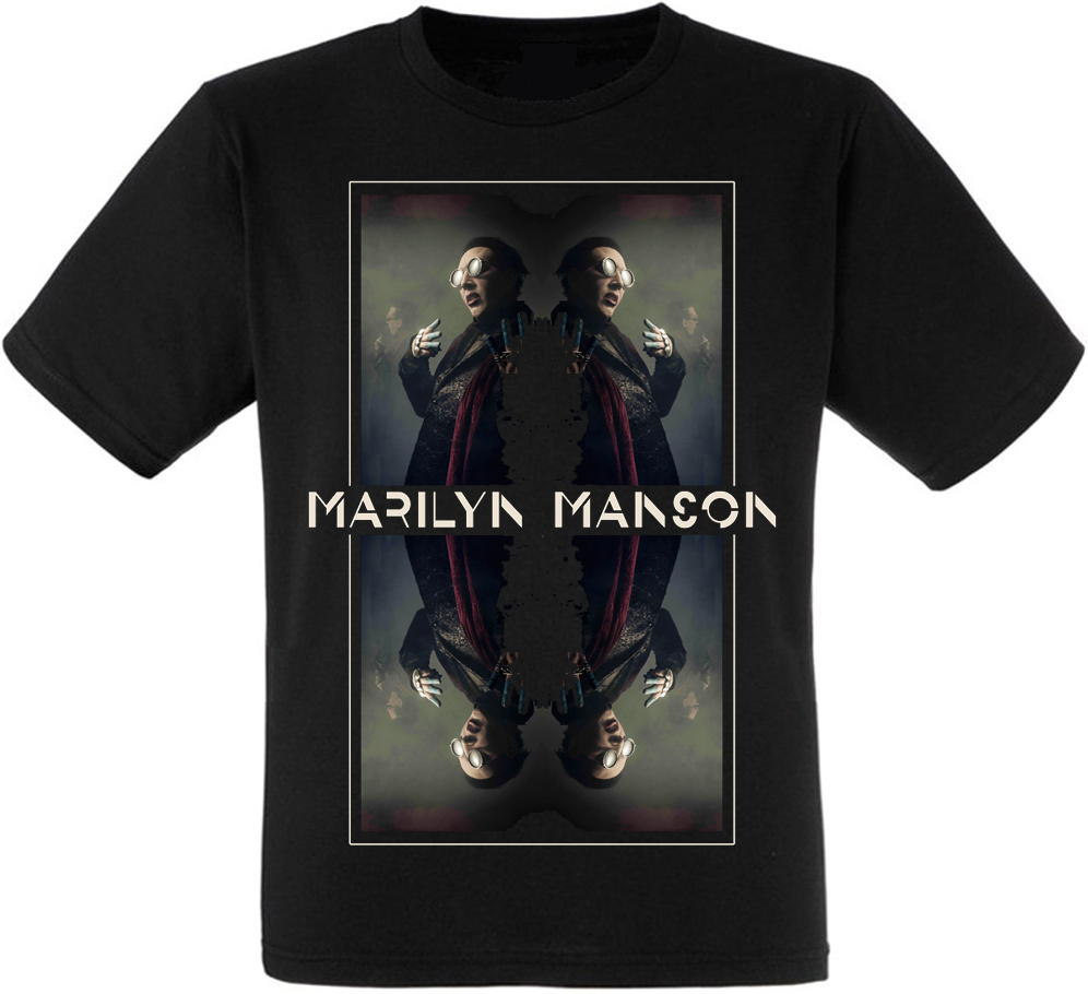 

Футболка Fat Cat Marilyn Manson "Manson Mirrored"  13087, Футболка Fat Cat Marilyn Manson "Manson Mirrored" XL 13087