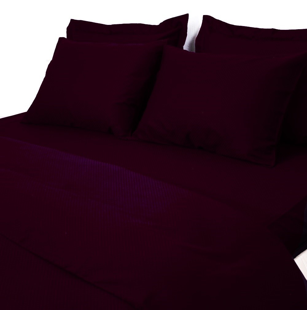 

Простынь Lodex Interio plum 260*280 жаккард-сатин сливовый