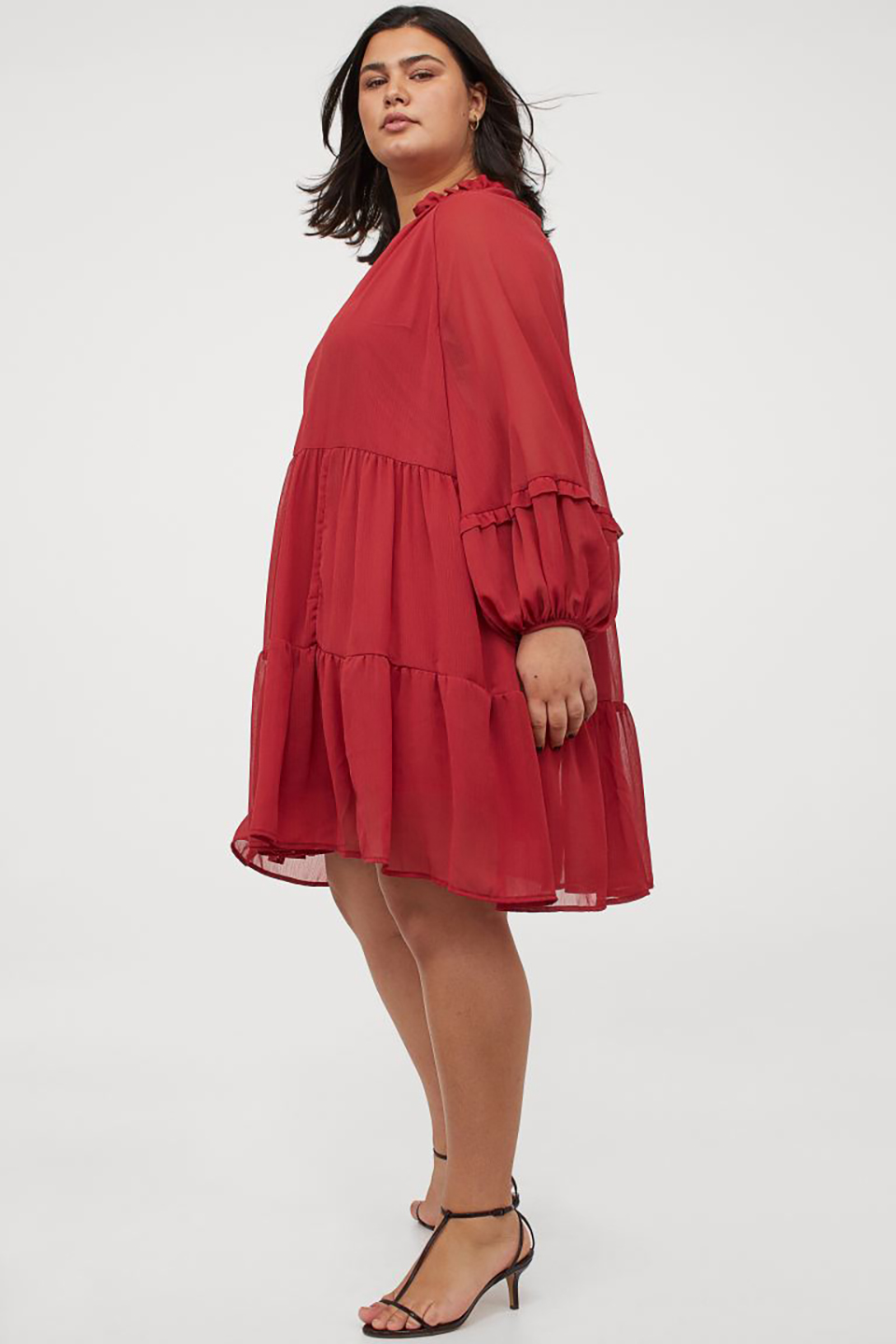 

Платье H&M 919391004b04 3XL Бордовое