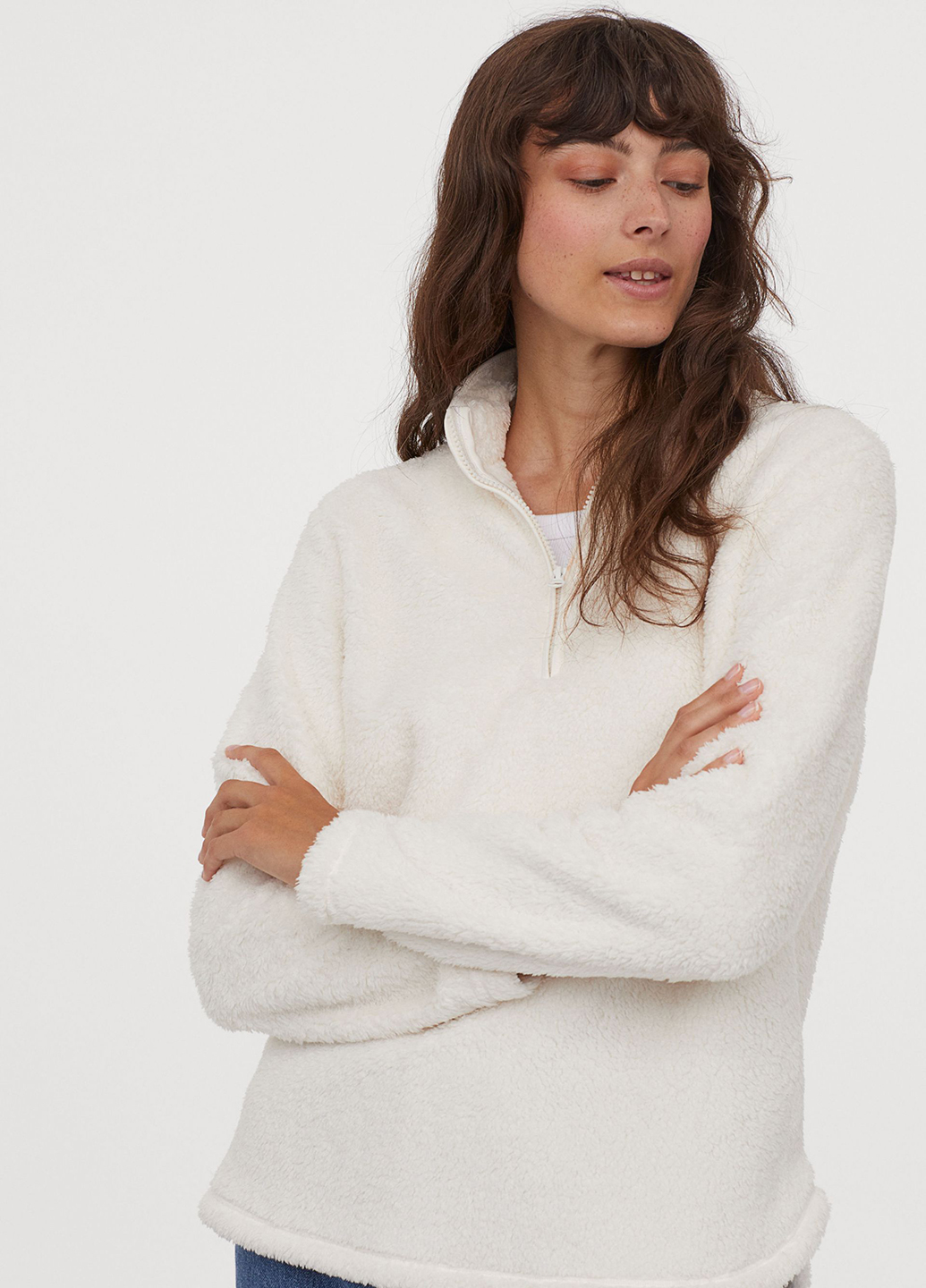 

Толстовка H&M 904584b03 S Белая