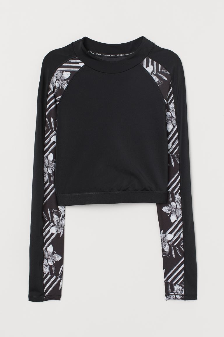 

Спортивная кофта H&M 748419b07 L Черная