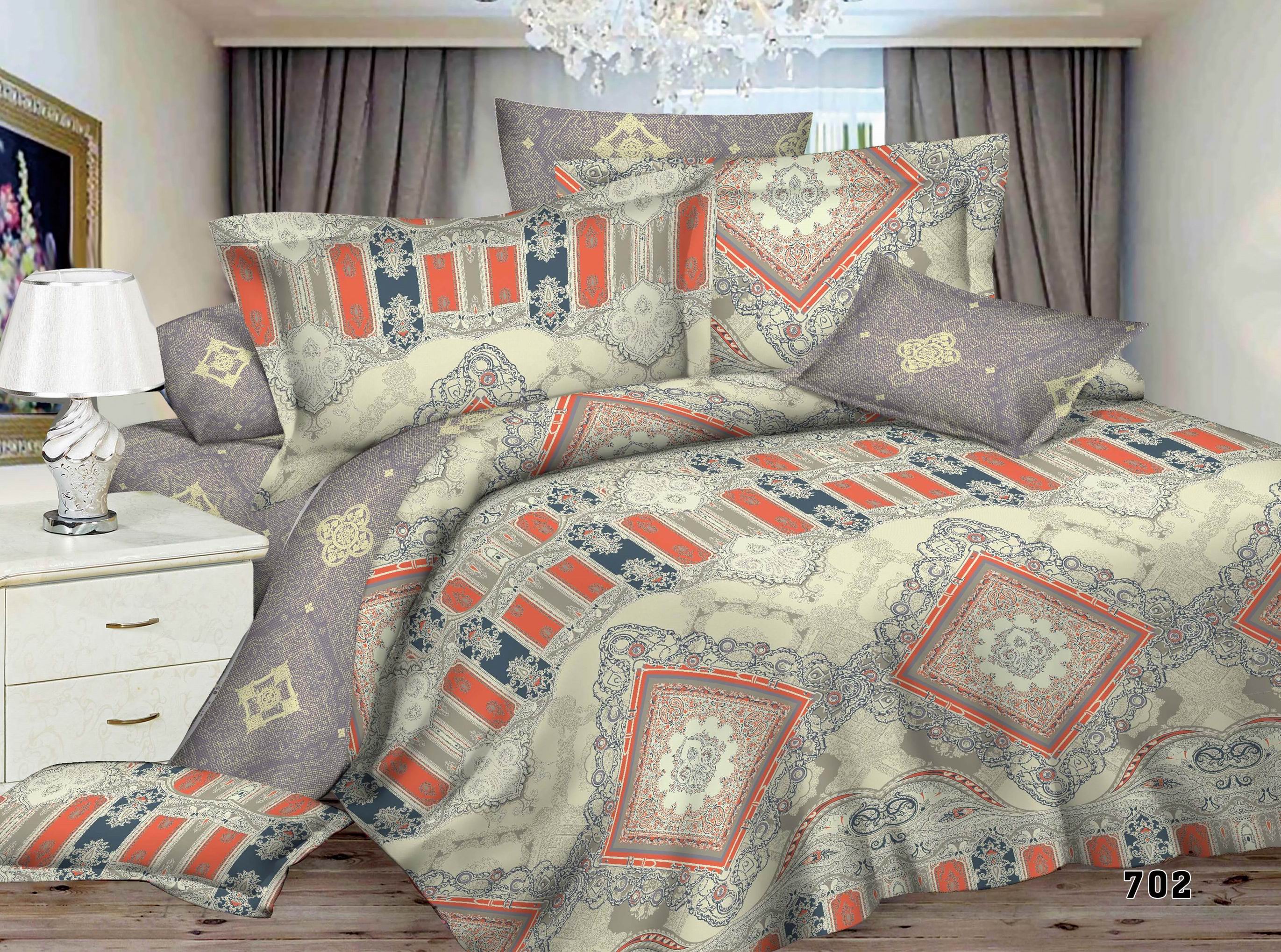 

Комплект постельного белья Вилюта полуторный Сатин Twill 702