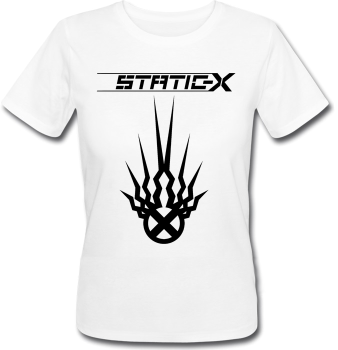 

Женская футболка Fat Cat Static-X - Black Logo (белая)  32165, Женская футболка Fat Cat Static-X - Black Logo (белая) XS 32165