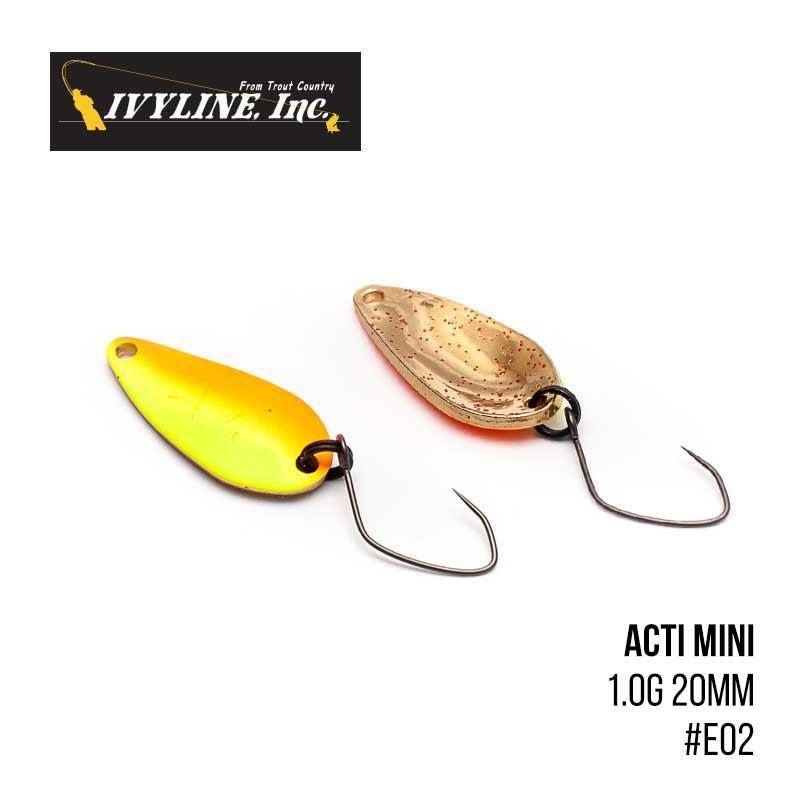 

Блесна Ivyline Acti Mini 1.0g 20mm (E02)