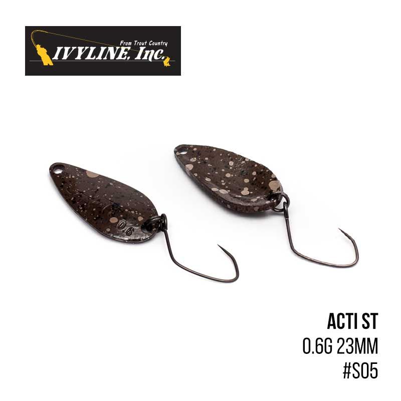 

Блесна Ivyline Acti ST 0.6g 23mm (S05)