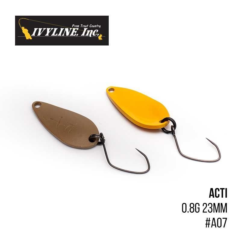 

Блесна Ivyline Acti 0.8g 23mm (A07)