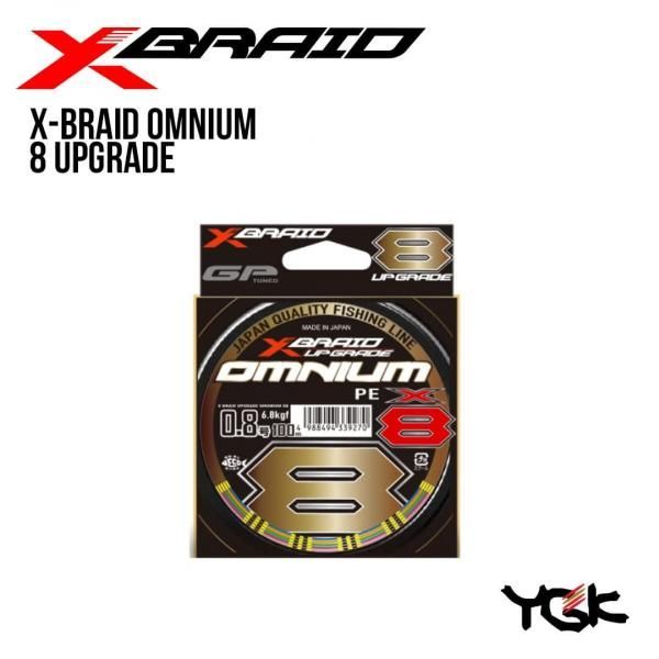 

Шнур плетеный YGK X-Braid Upgrade Omnium X8 200m (2.0 (18.0kg))