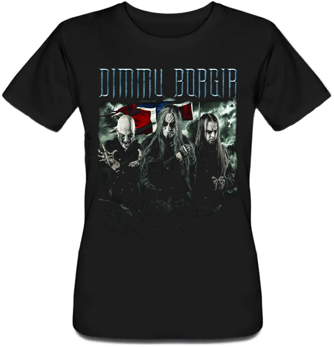 

Женская футболка Fat Cat Dimmu Borgir - Band (чёрная)  32405, Женская футболка Fat Cat Dimmu Borgir - Band (чёрная) XL 32405