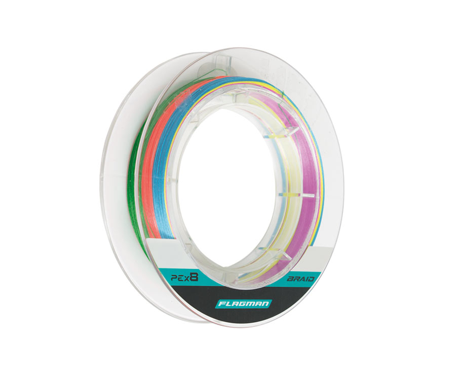

Шнур Flagman Braid PE Multicolor X8 150м 0.148мм