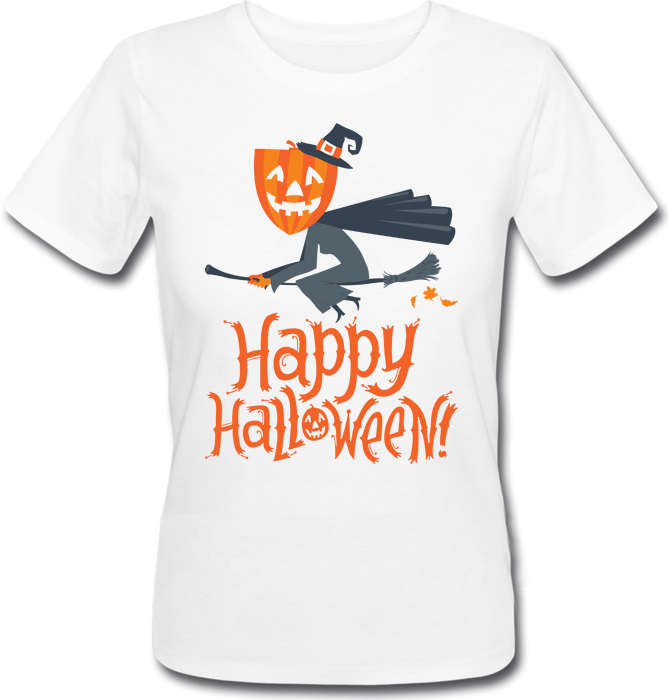 

Женская футболка Fat Cat Happy Halloween (белая)  33674, Женская футболка Fat Cat Happy Halloween (белая) S 33674