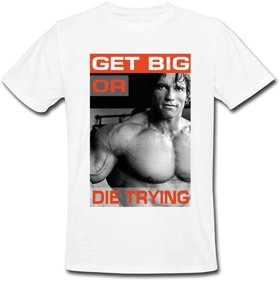 

Мужская футболка Fat Cat Get Big Or Die Trying (белая)  28615, Мужская футболка Fat Cat Get Big Or Die Trying (белая) M 28615