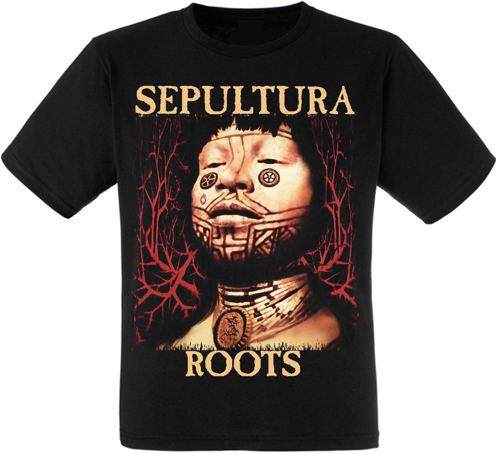 

Футболка Fat Cat Sepultura "Roots"  12856, Футболка Fat Cat Sepultura "Roots" M 12856