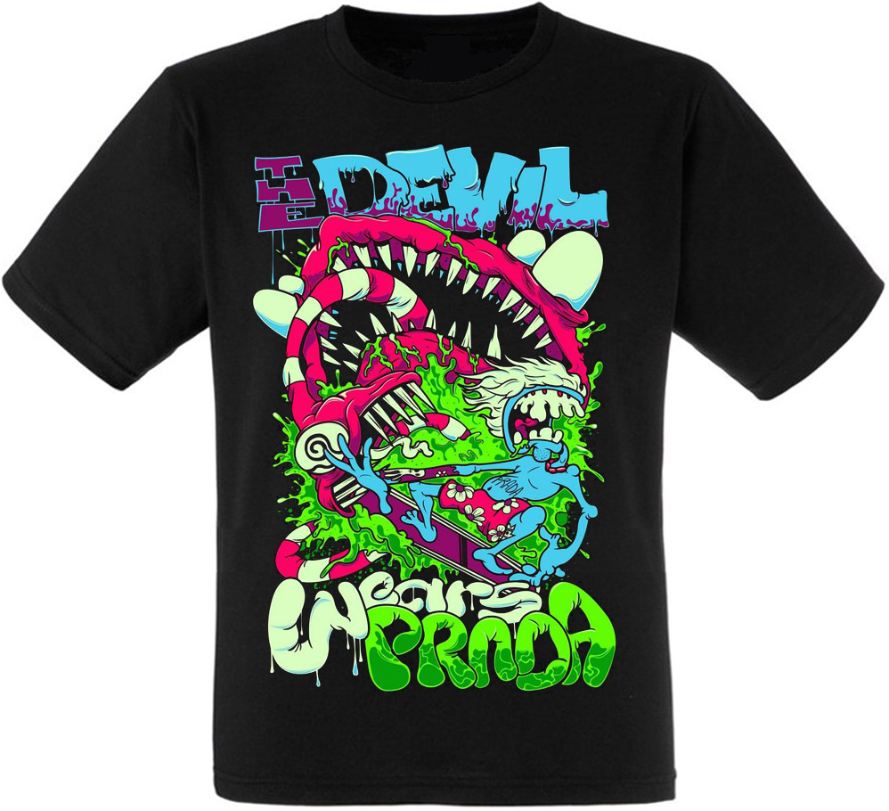 

Футболка Fat Cat The Devil Wears Prada (colorful art)  12929, Футболка Fat Cat The Devil Wears Prada (colorful art) S 12929