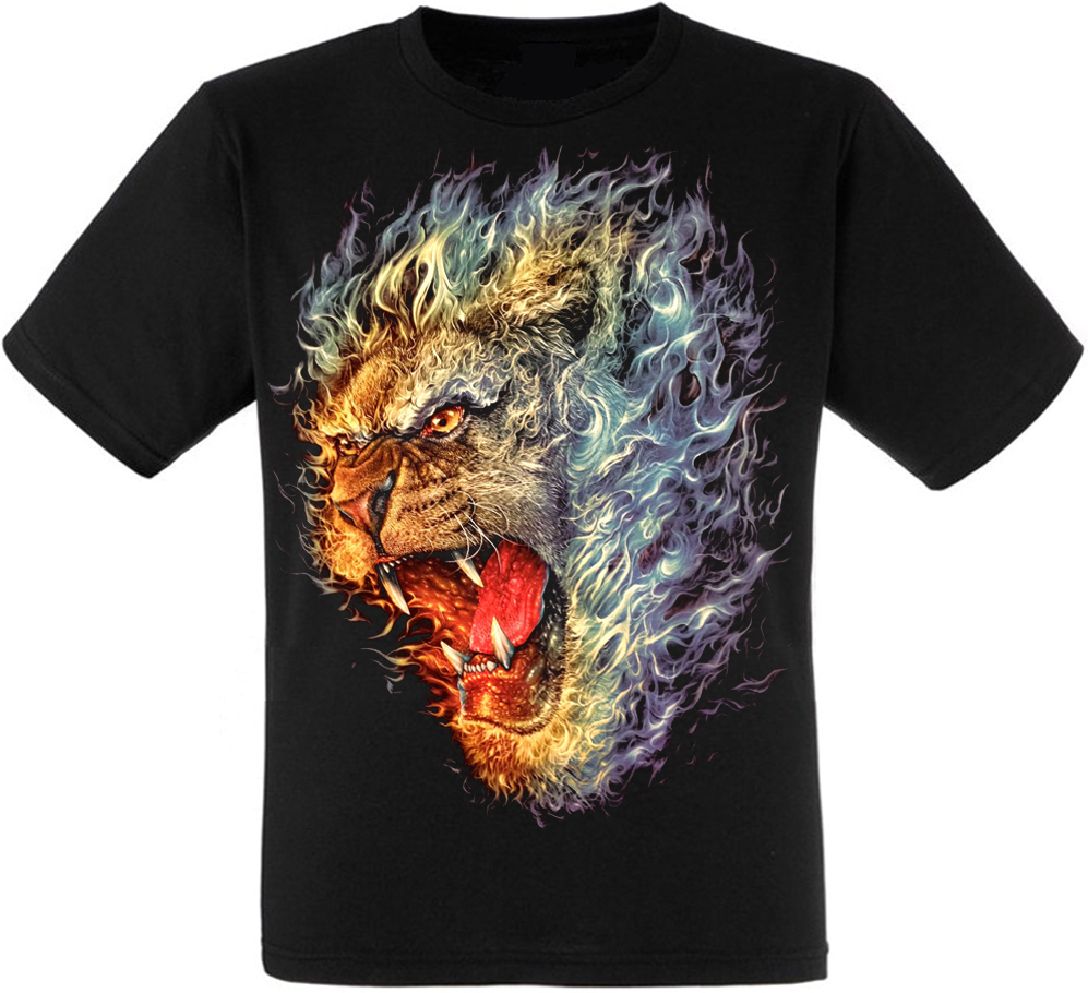 

Футболка Fat Cat Flamming Lion  12906, Футболка Fat Cat Flamming Lion XL 12906