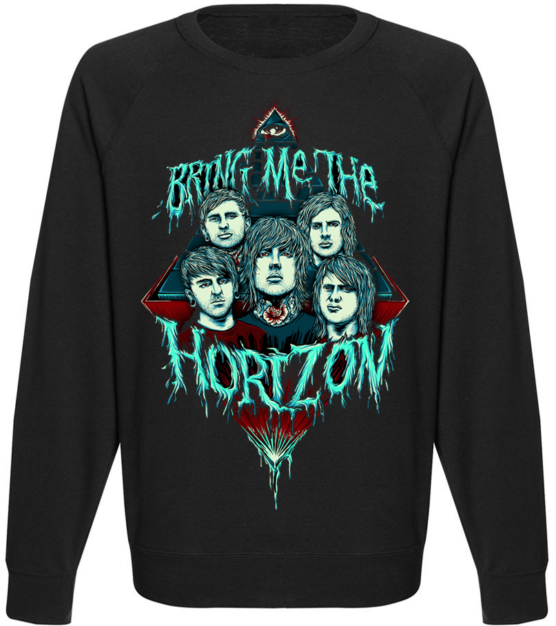 

Свитшот Fat Cat Bring Me The Horizon "Band Members" XXL 13360