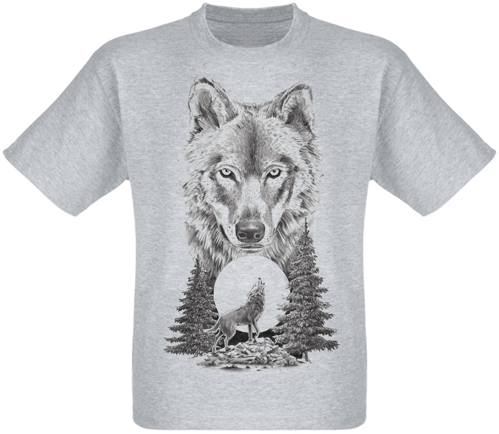 

Футболка Fat Cat Howling Wolf To The Moon  13028, Футболка Fat Cat Howling Wolf To The Moon M 13028