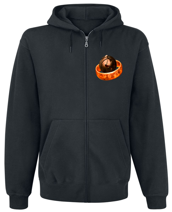 

Толстовка с молнией Fat Cat Helloween - Ring Logo XXL 18202