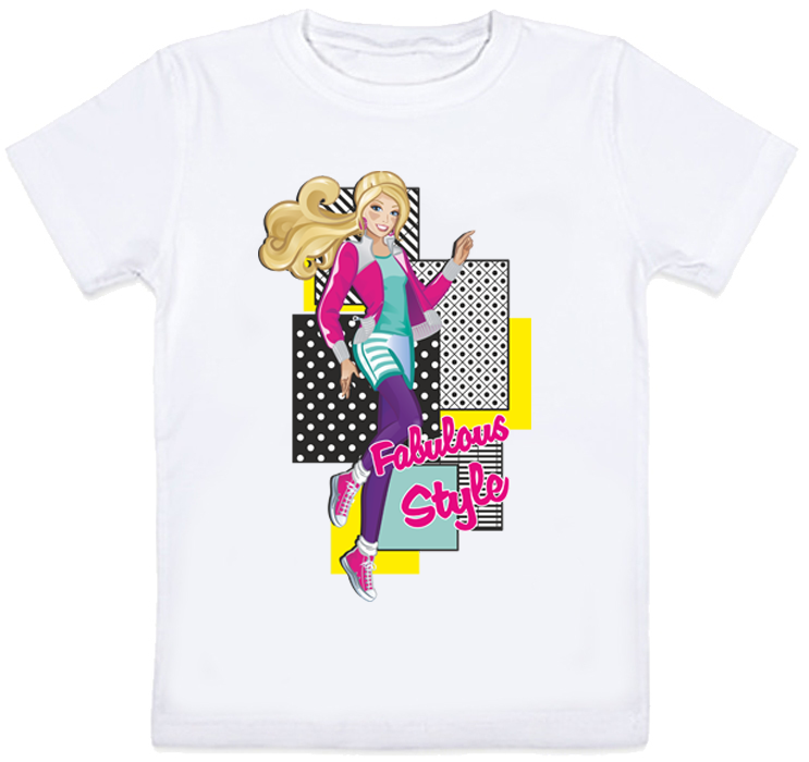 

Детская футболка Fat Cat "Fabulous Style" (белая) 140 27598
