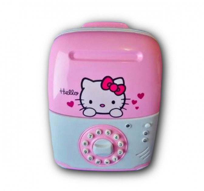 

Электронная копилка сейф с кодовым замком Saving Box, pink