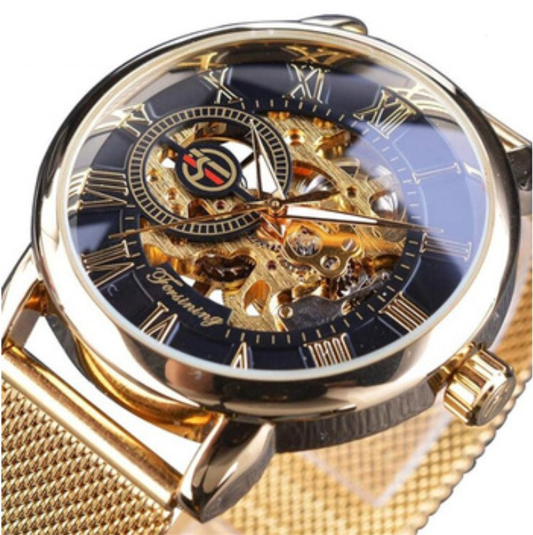

Механические часы Forsining Rich (gold)