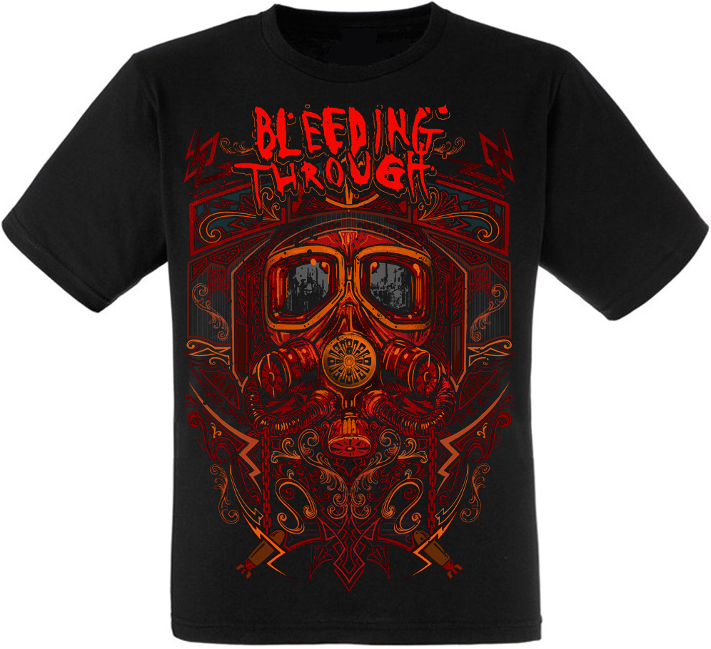 

Футболка Fat Cat Bleeding Through (mask) XXL 12812