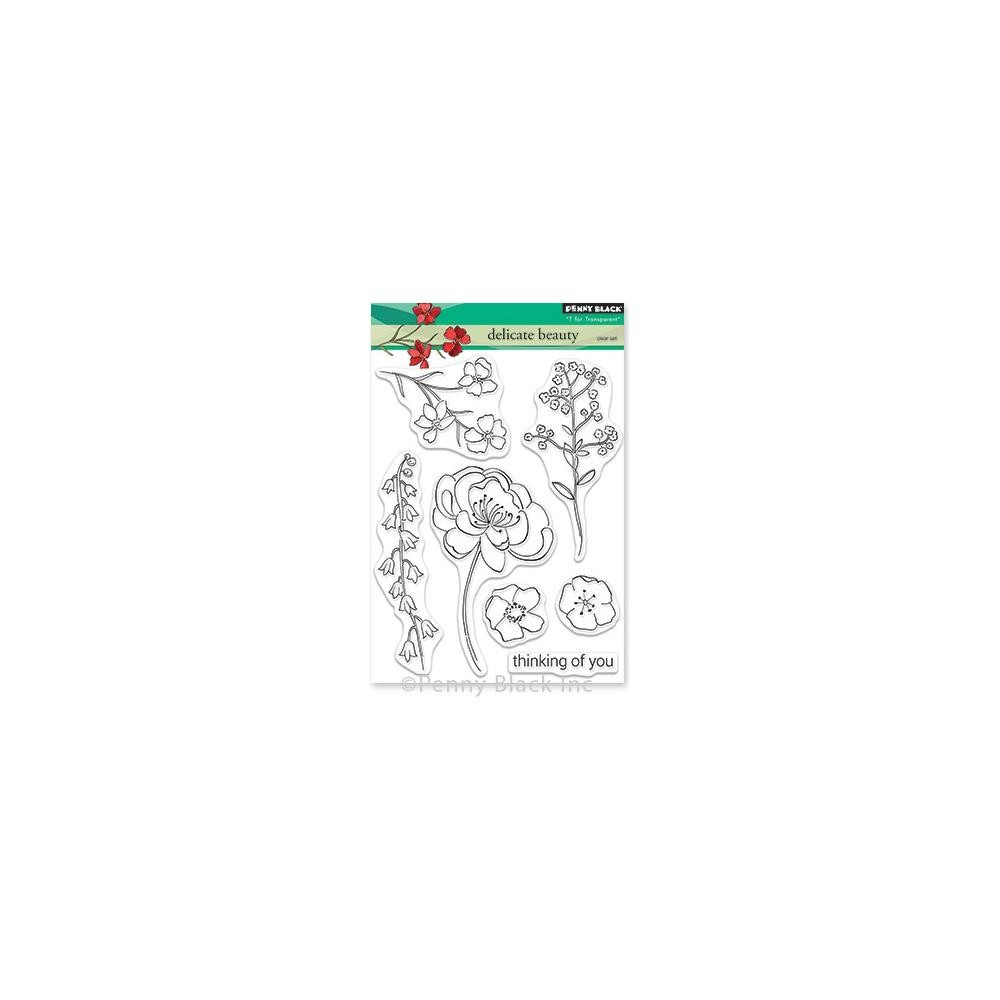 

Штамп Penny Black Clear Stamps Delicate Beauty