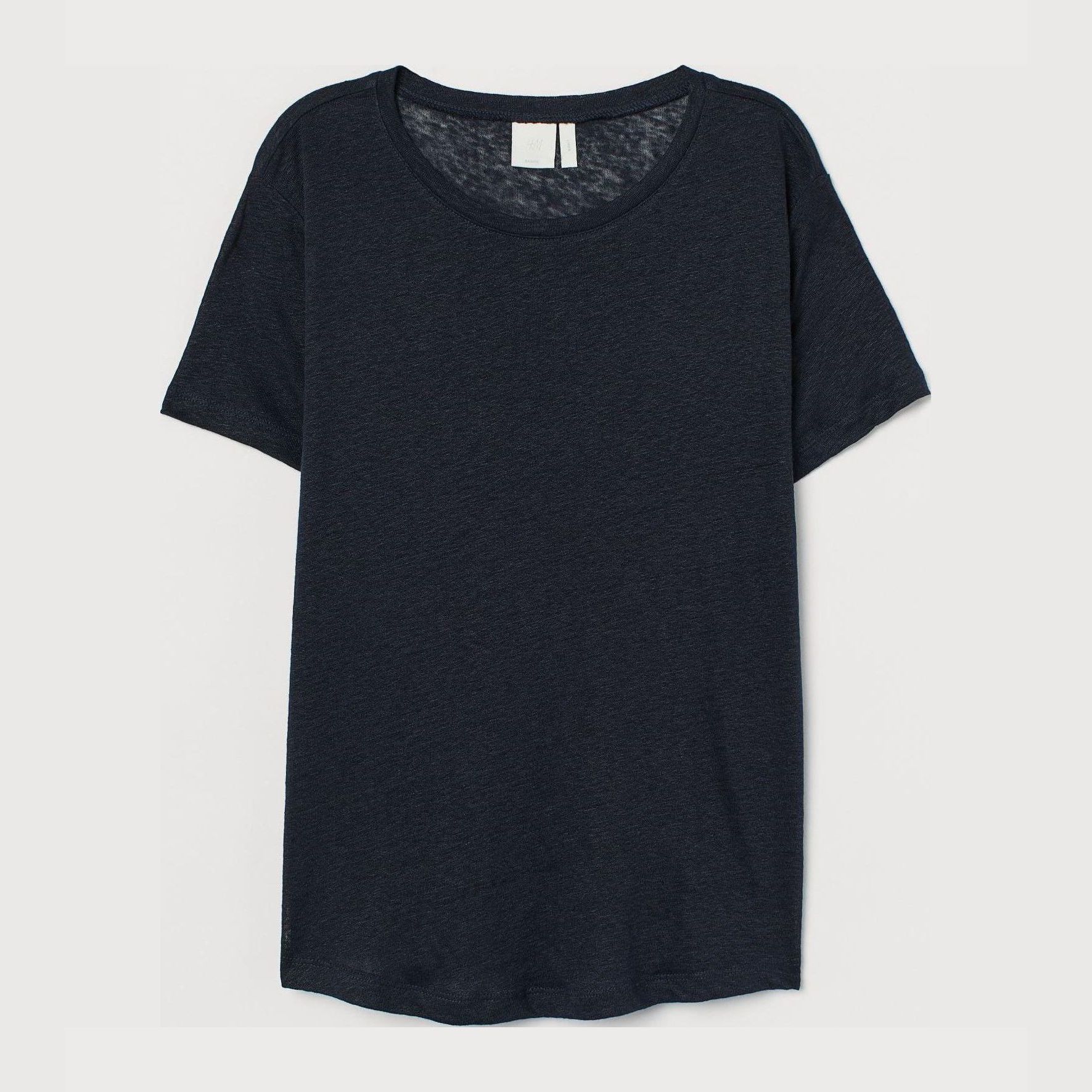 

Футболка H&M 8204841-AAQJ XS Темно-синяя