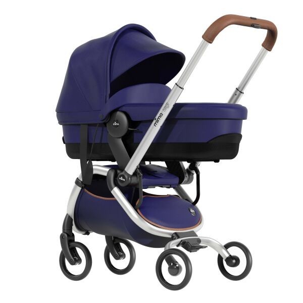 

Универсальная Коляска 2 в 1 Mima Zigi Carrycot Midnight blue