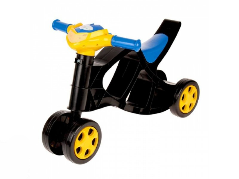 

Беговел DOLONI TOYS «Минибайк», желто-синий
