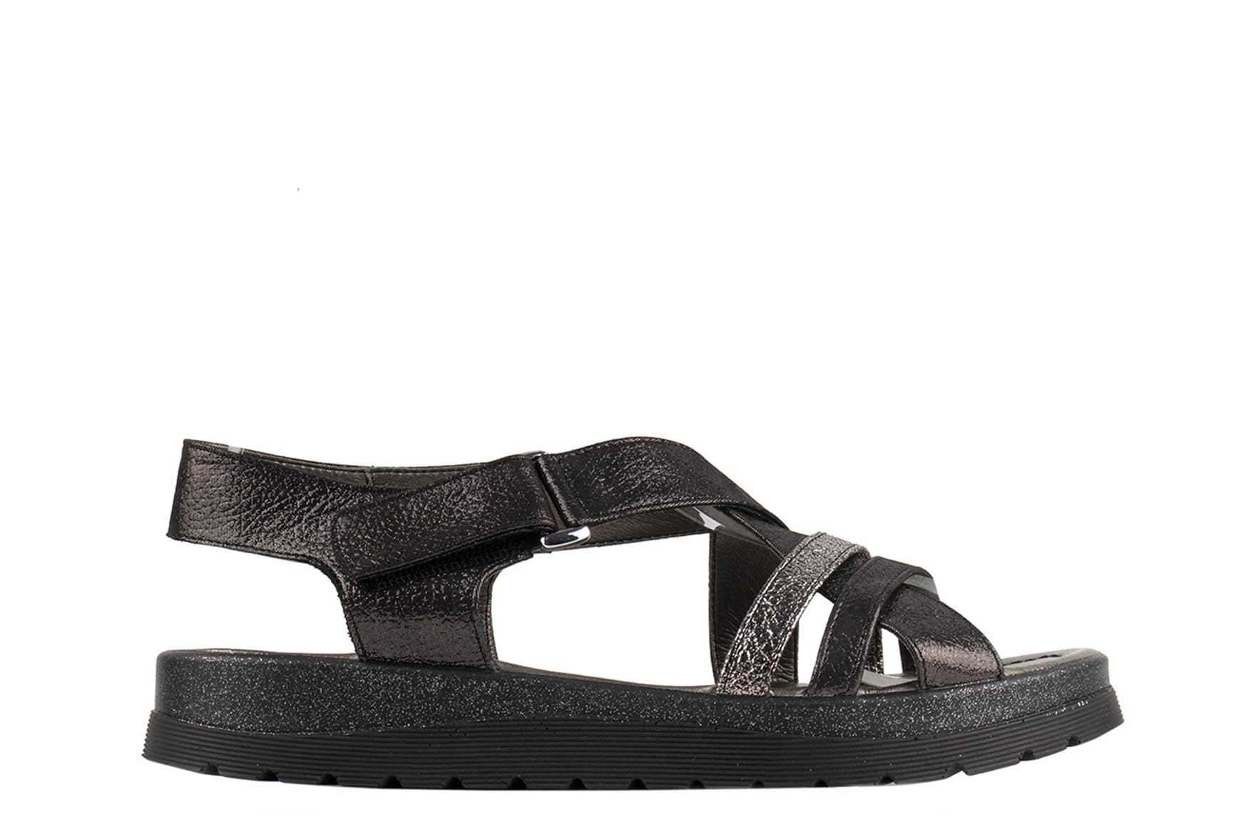 

Босоножки Grossi 976/11 Черные/Серебристые 37