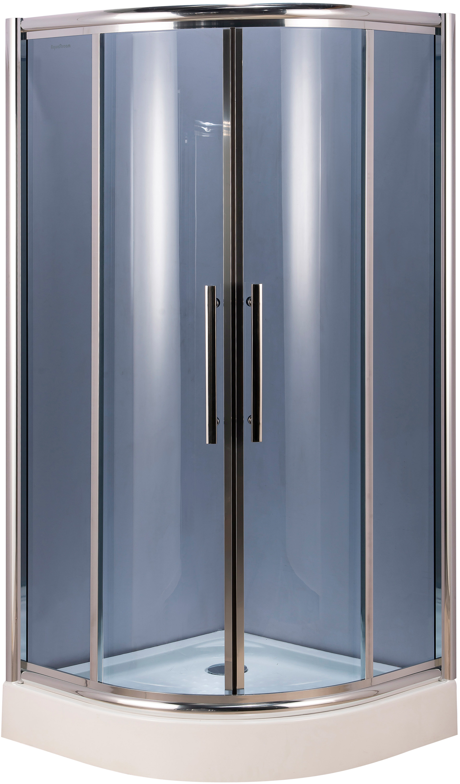 

Душевая кабина AQUASTREAM Premium 100 LB с 2-мя раздвижными дверьми серая