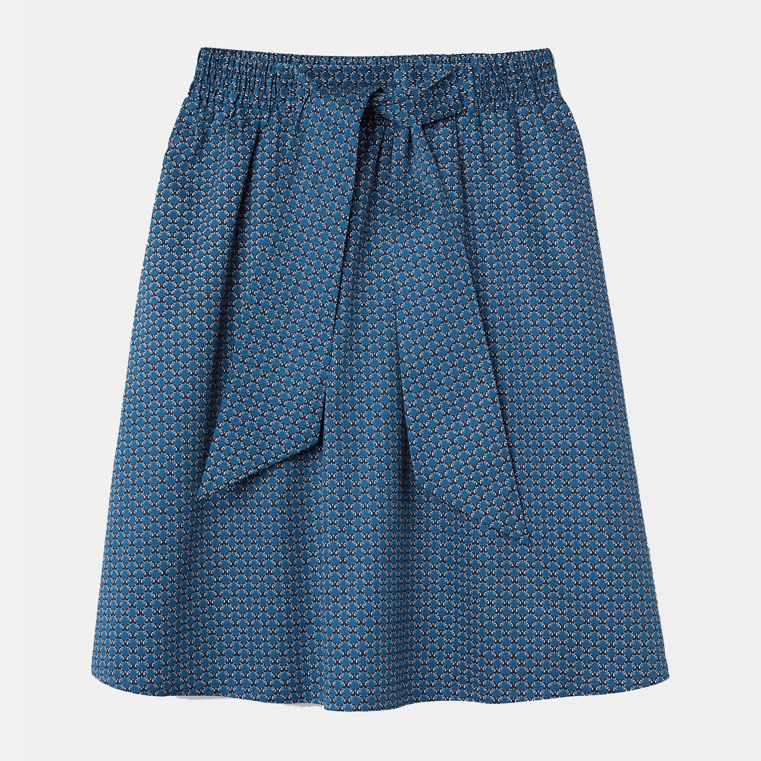 

Юбка H&M 6196857-AAVP 40 Черная с синим