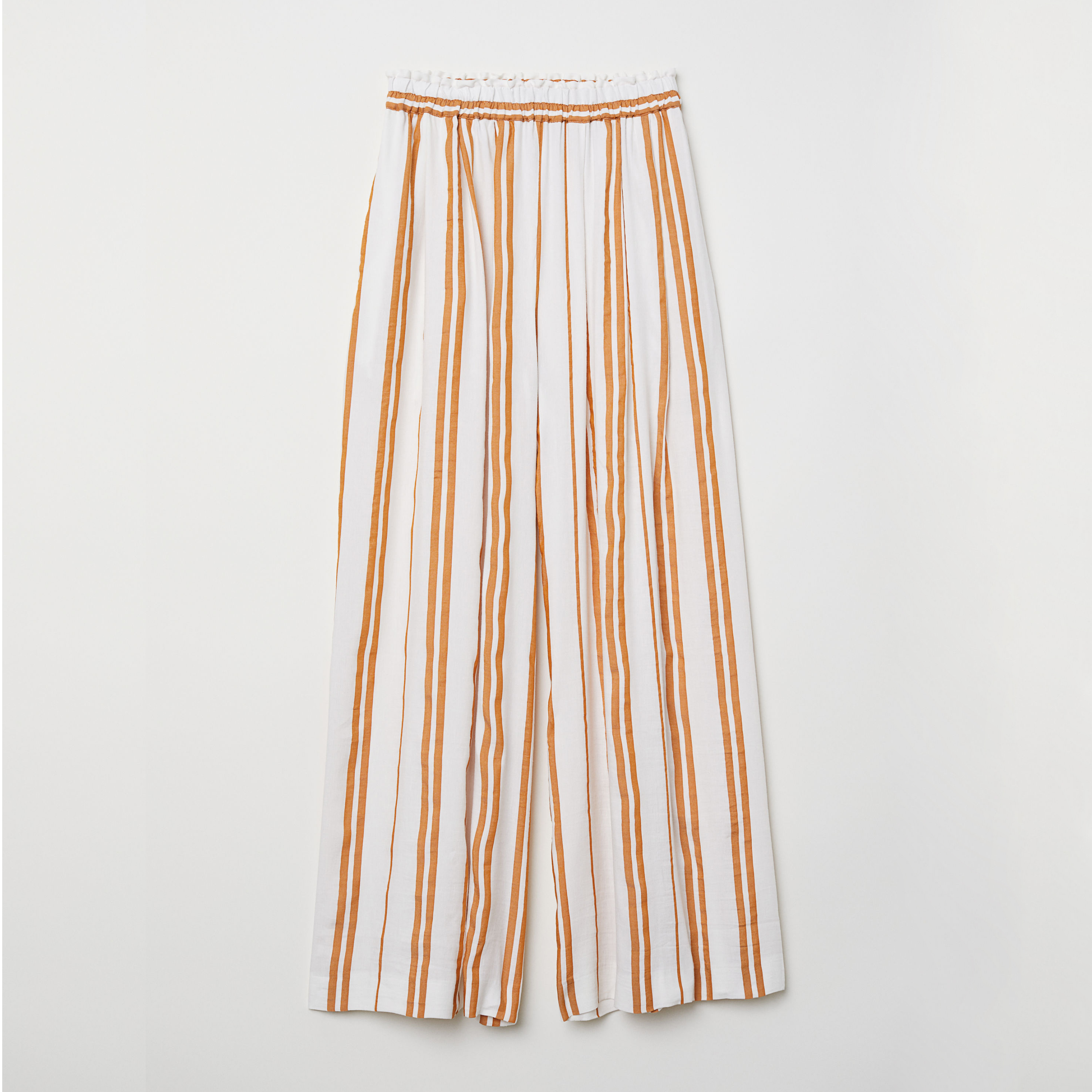 

Брюки H&M 6522698-AATO 44 Белые с коричневым