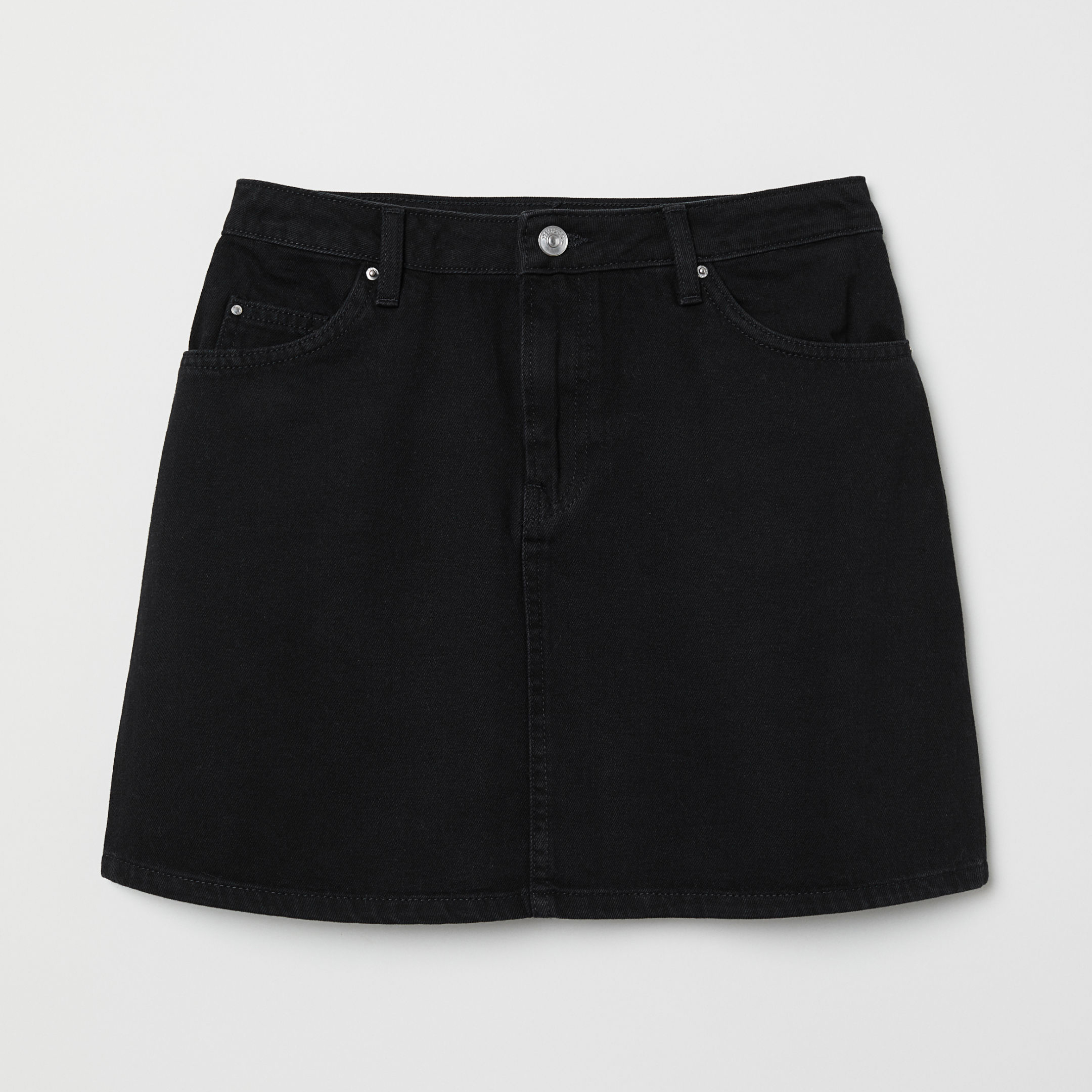 

Джинсовая юбка H&M 6787898-AAAD 36 Черная