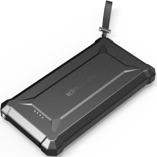 

Внешний аккумулятор RavPower 10050mAh PD 18W+QC3.0 Waterproof Power Bank Black (RP-PB096)