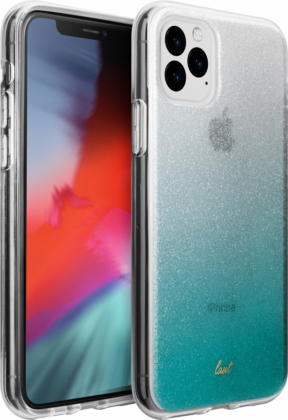 

Чехол Laut iPhone 11 Pro Max Ombre Sparkle Mint
